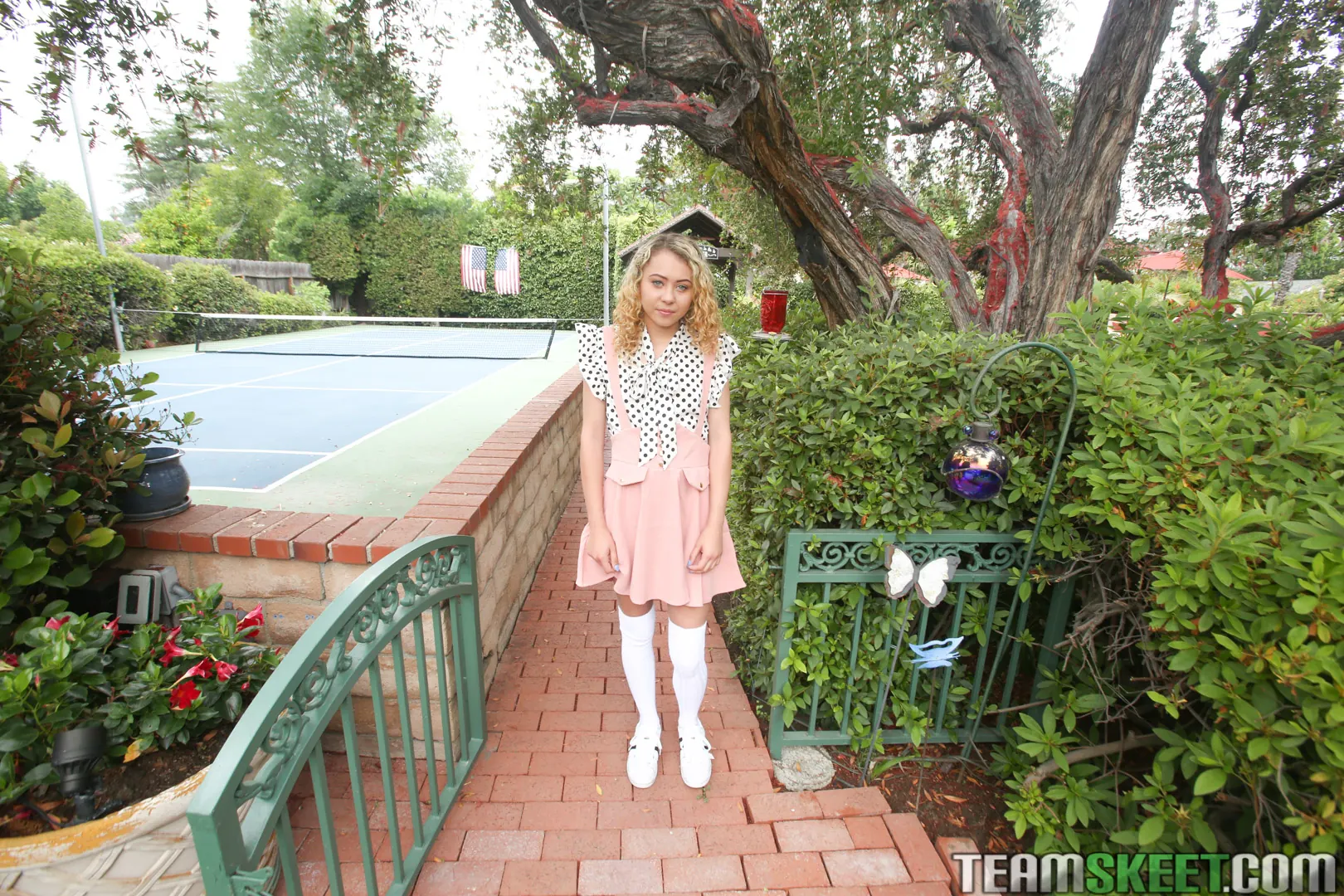 Team Skeet 'Tiny Bookworm Blonde' starring Allie Addison (Photo 1)