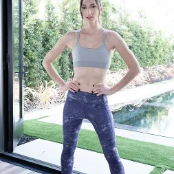 Andi Rose in 'Team Skeet' A Stretch, A Shower and A Fuck Sesh (Thumbnail 1)