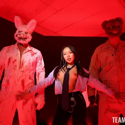 Asia Lee en 'Team Skeet' Recopilación de corridas desordenadas (Miniatura 27)