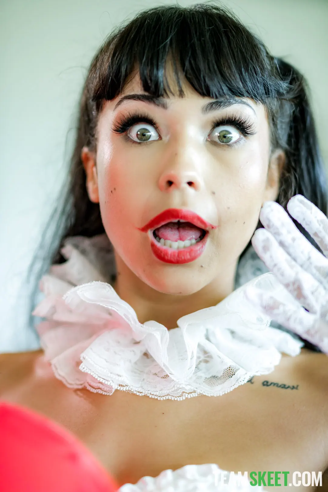 Team Skeet 'October Spotlight: Beca Barbie's Slutty Costumes Won't Stay On for Long' starring Beca Barbie (Photo 8)