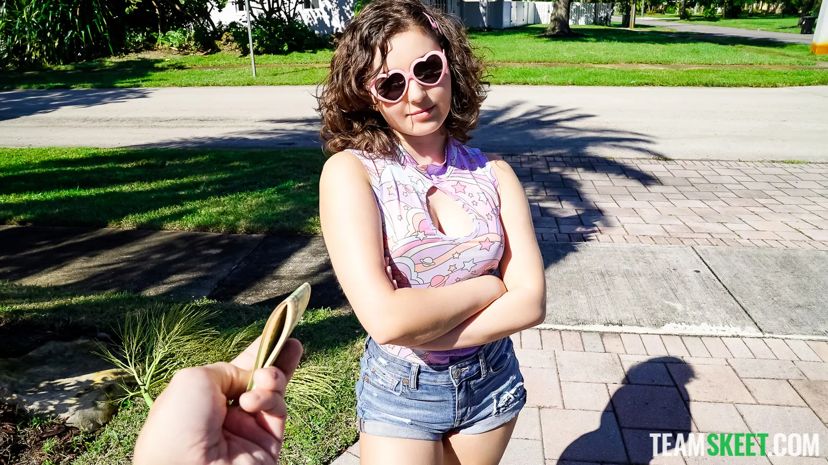 Team Skeet 'Flashing público' protagonizando Bethany Benz (foto 52)