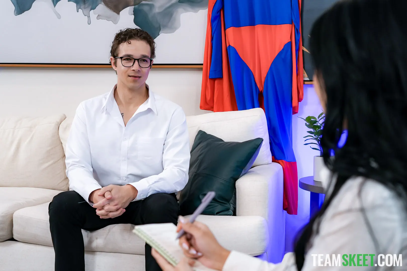 Bianca Bangs in ''So That's Why They Call You the Man of Steel' - Superman Parody' from 'Team Skeet' (Photo 56) Team Skeet ''So That's Why They Call You the Man of Steel' - Superman Parody' starring Bianca Bangs (Photo 56)