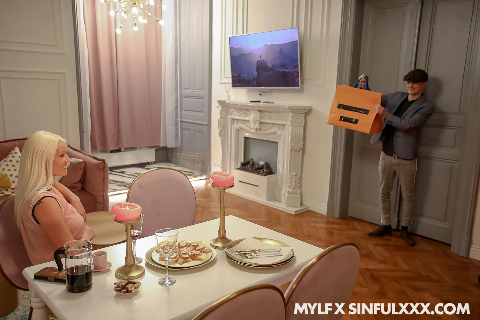 Team Skeet 'Una noche en casa' protagonizando Blanche Bradburry (foto 1)