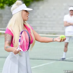 Brandi Bae in 'Team Skeet' Rogue Tennis Ball Produces An Anal Racket (Thumbnail 35)