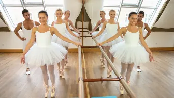 Cayla Lyons in 'Ballet Rehearsal'