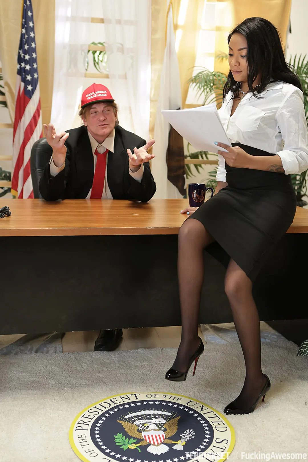 Team Skeet 'Tómate un descanso' protagonizando Diamond Monrow (foto 4)