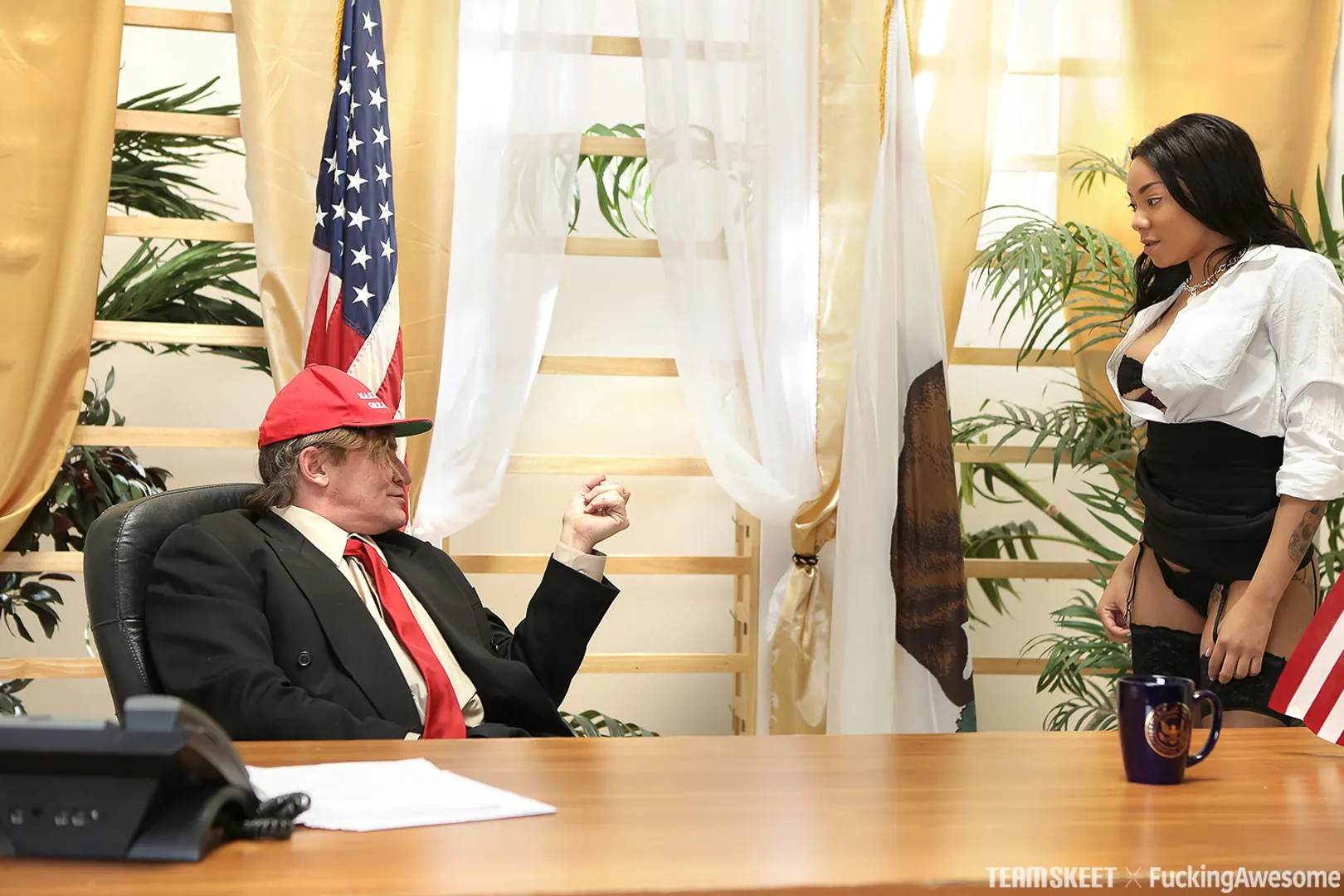 Diamond Monrow en 'Tómate un descanso' from 'Team Skeet' (foto 7) Team Skeet 'Tómate un descanso' protagonizando Diamond Monrow (foto 7)