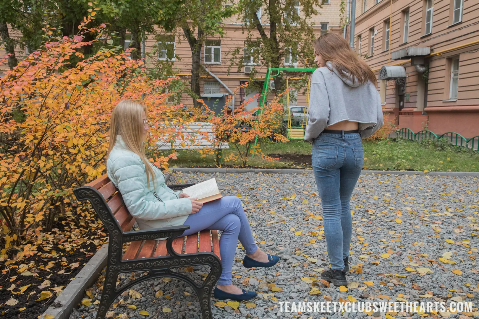 Elizabeth Evans in 'Behind The Book' from 'Team Skeet' (Photo 18) Team Skeet 'Behind The Book' starring Elizabeth Evans (Photo 18)