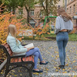 Elizabeth Evans in 'Team Skeet' Behind The Book (Thumbnail 18)