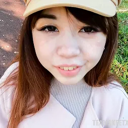 Emi Shinozaki in 'Team Skeet' Two Cocks for Emi (Thumbnail 1)