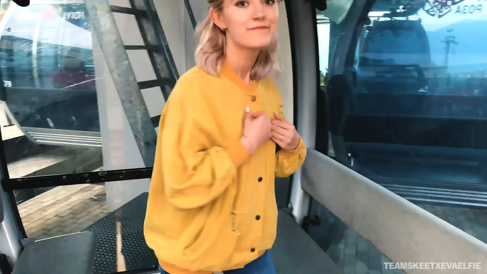 Eva Elfie in 'Gondola Lift' from 'Team Skeet' (Photo 9) Team Skeet 'Gondola Lift' starring Eva Elfie (Photo 9)