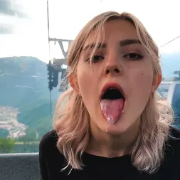 Eva Elfie in 'Team Skeet' Gondola Lift (Thumbnail 42)