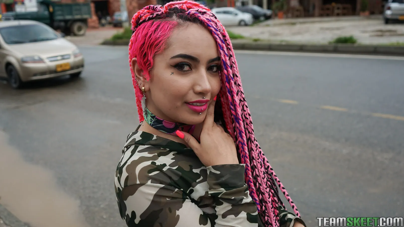 Team Skeet 'Pink-Hair Latina Pounding' starring Evolet (Photo 28)