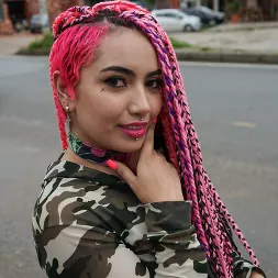 Evolet in Pink-Hair Latina Pounding (Photo 28) Evolet in 'Team Skeet' Pink-Hair Latina Pounding (Thumbnail 28)