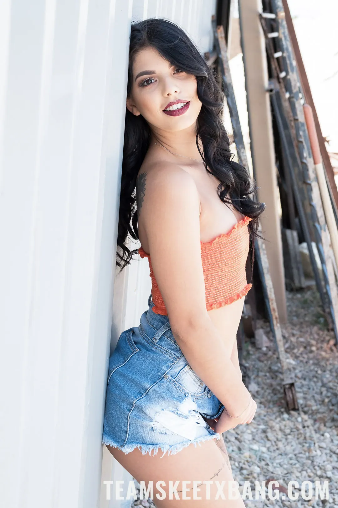 Team Skeet 'Getting Dirty At The Junkyard' starring Gina Valentina (Photo 6)