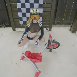 Harlow West en La carrera de aceleración (foto 13) Harlow West en 'Team Skeet' La carrera de aceleración (Miniatura 13)