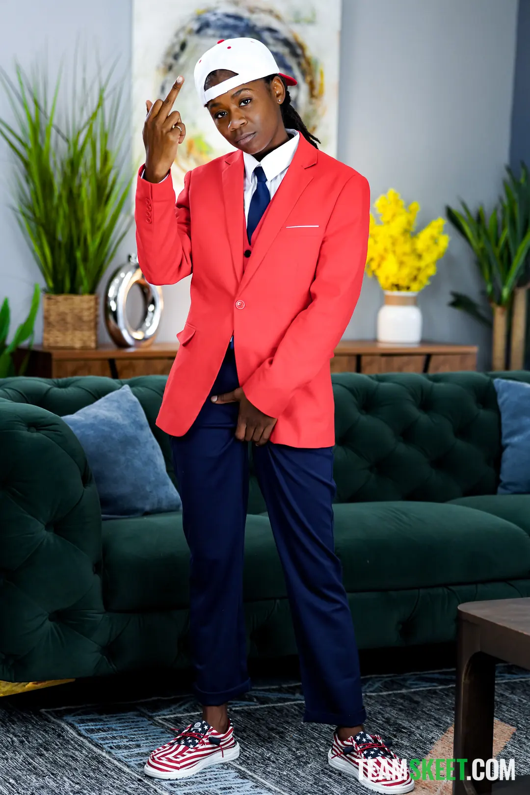 Team Skeet 'I Invited a Guy to Fuck My Lesbian Girlfriend (Khloe Mendosa Debut)' starring Hazel Grace (Photo 20)