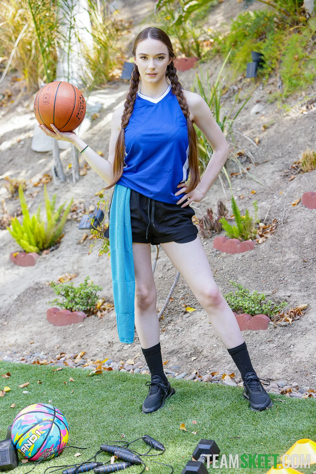 Team Skeet 'Three Little Sluts Ride His Cock To Be on the Team' starring Hazel Moore (Photo 16)