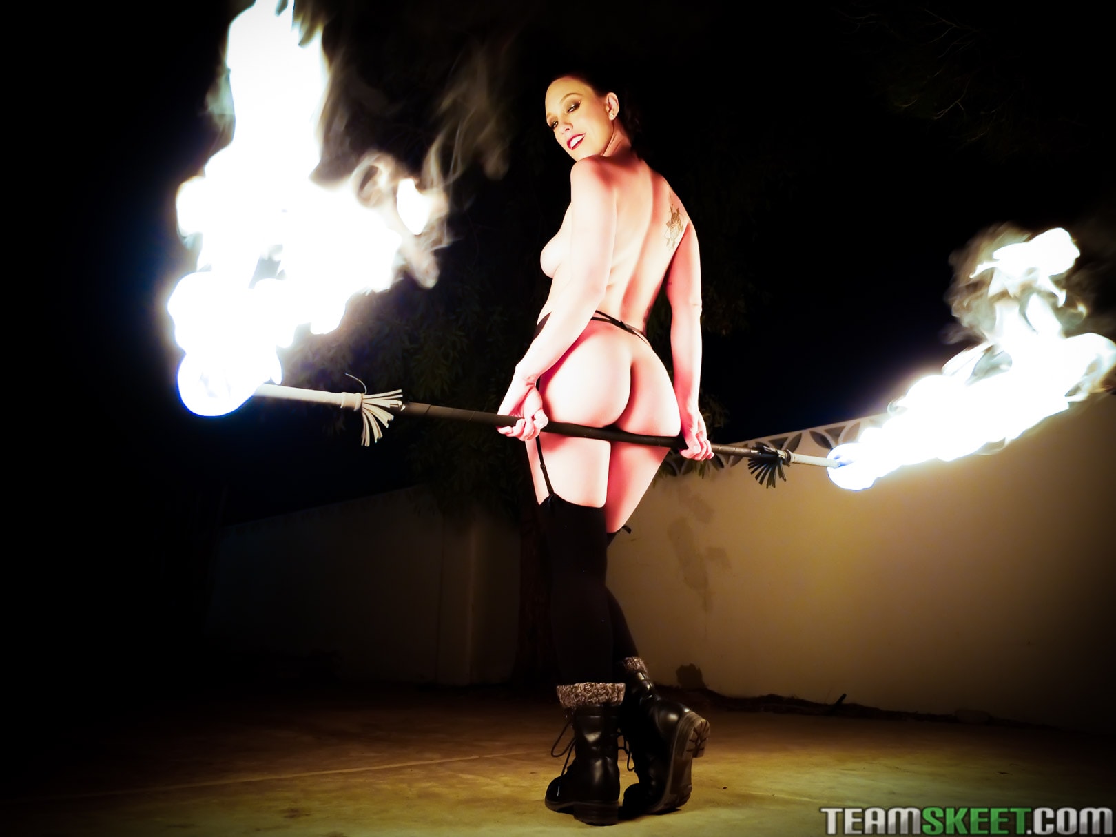 Team Skeet 'Smoking Hot Fire Spinner Gets A Blazing Dickdown' starring Jade Nile (Photo 60)