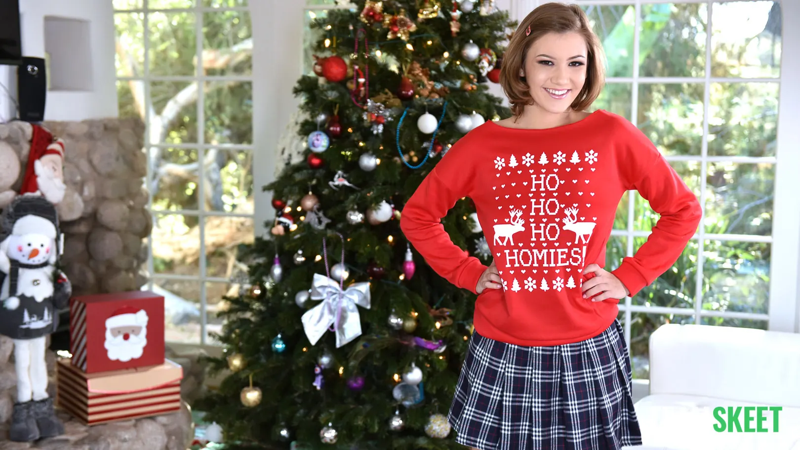 Team Skeet 'Hoe, Hoe, Hoe, It's Christmas!' starring Karlee Grey (Photo 117)