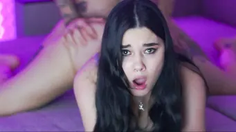 Kate Koss in 'The Purple Room'