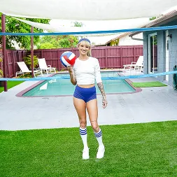 Katee V in 'Team Skeet' Fit Blonde Is the Coach's New Fuck Toy (Thumbnail 1)