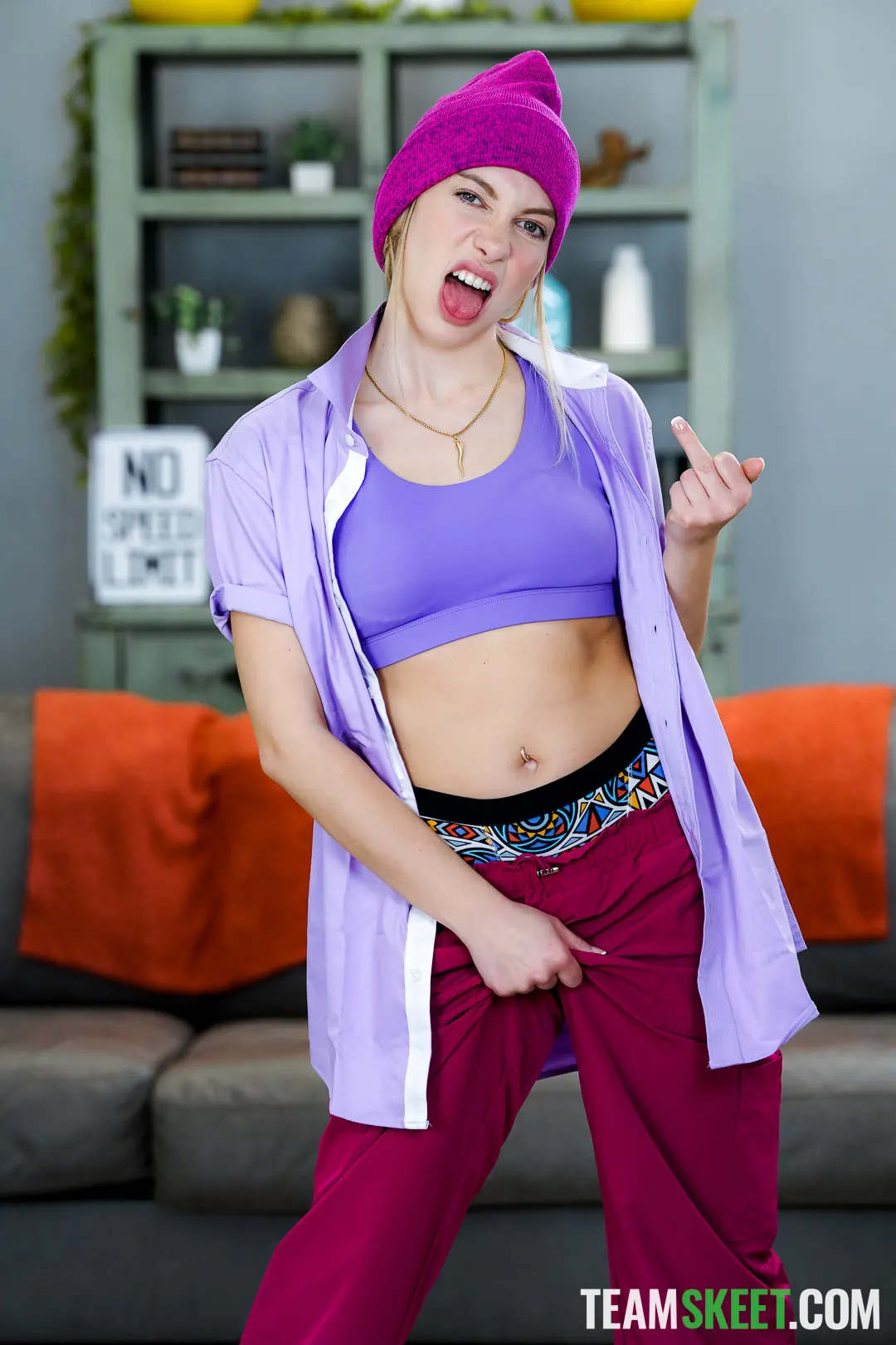 Team Skeet '“Stepmom's Nipple Clamps!” Tomboy's Unexpected Threesome' starring Khloe Kapri (Photo 8)