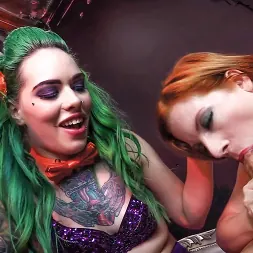 Lady Fyre en 'Team Skeet' Fiesta sexual con señal de murciélago (Miniatura 30)
