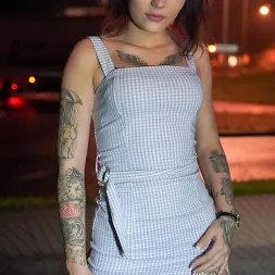 Lady Zee en 'Team Skeet' Un casting de semen (Miniatura 1)