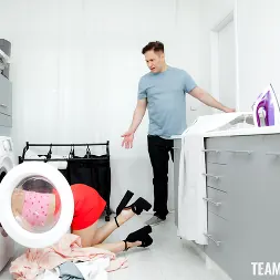 Lily Blossom in 'Team Skeet' 'Fuck Me Outta Here!' Russian Teen Gets Stuck and Fucked (Lily Blossom Debut) (Thumbnail 63)