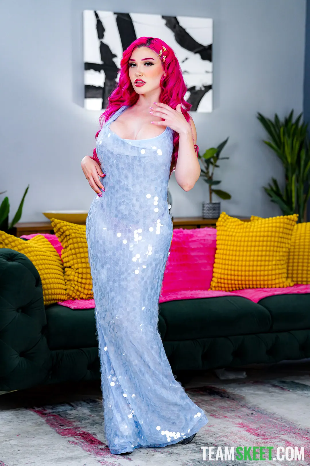 Team Skeet 'June Spotlight: Lily Lou Begs You To Keep Jerking off to Her' starring Lily Lou (Photo 1)