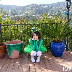 Liv Wild in 'Team Skeet' Cute Little Green Leprechaun (Thumbnail 9)