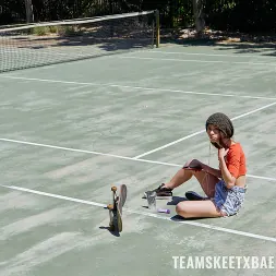 Lucie Cline in 'Team Skeet' House Sitting Delight (Thumbnail 1)