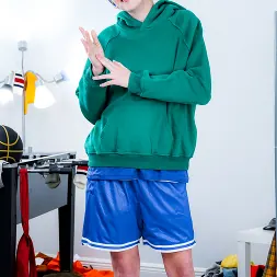 Lucy Foxx in 'Team Skeet' A Tomboy Sucked My Cock Next to Our Team! (Thumbnail 1)