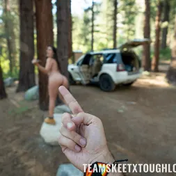 Luna Star en 'Team Skeet' Follando al aire libre (Miniatura 72)