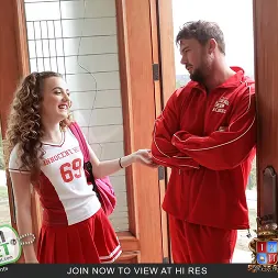 Marissa Mae in 'Team Skeet' Persuading The Coach (Thumbnail 2)