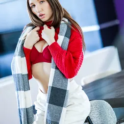 Maya Woulfe in 'Team Skeet' Christmas Cums Early (Thumbnail 10)