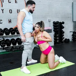 Mila Milkshake in 'Team Skeet' Sweat and Cum (Thumbnail 110)
