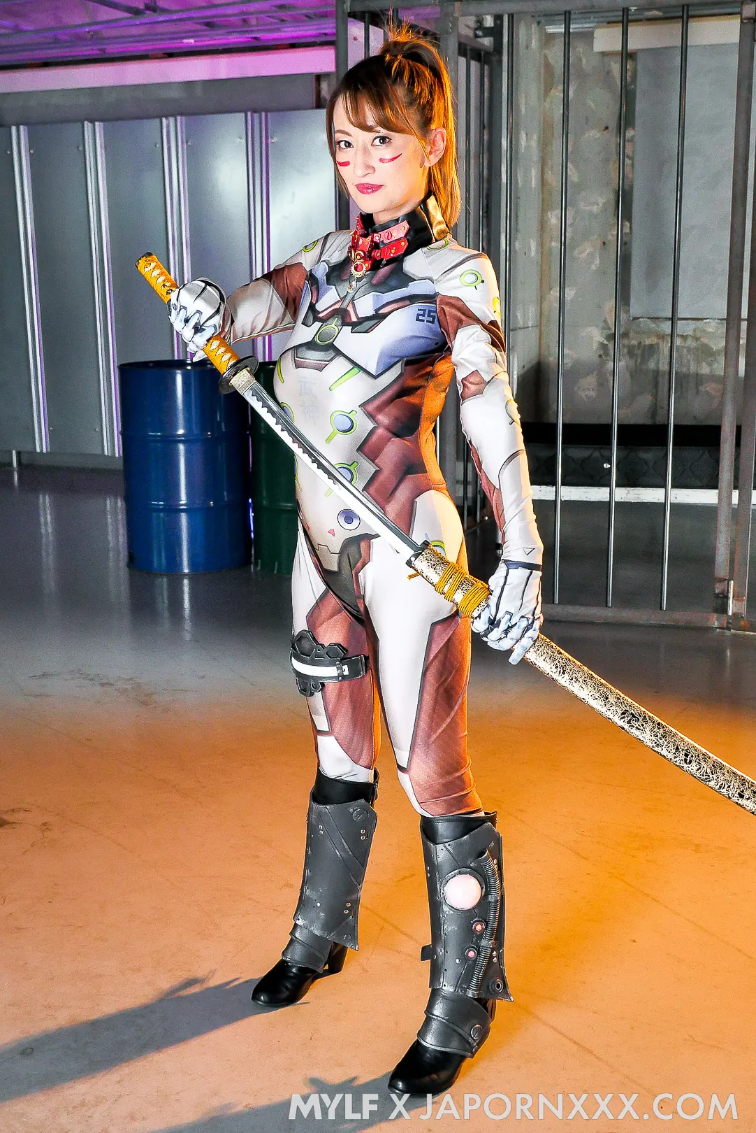 Team Skeet 'Tearing up Mio's Sexy Bodysuit' starring Mio Shido (Photo 1)