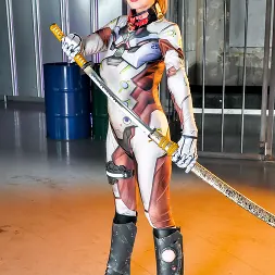 Mio Shido in 'Team Skeet' Tearing up Mio's Sexy Bodysuit (Thumbnail 1)