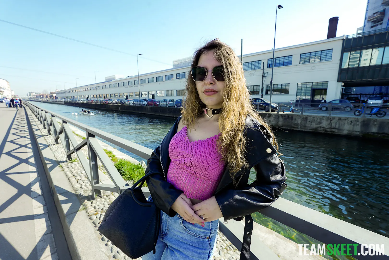 Team Skeet 'Her Italian Sounds Better When She's Riding His Dick (Miriam More's Debut Scene)' starring Miriam More (Photo 1)