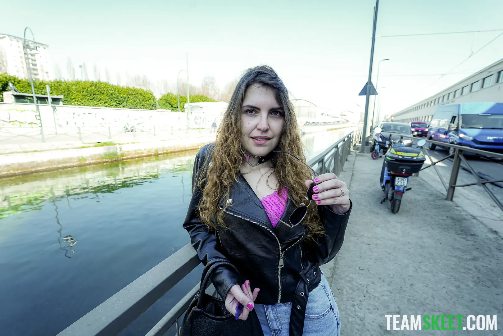 Team Skeet 'Her Italian Sounds Better When She's Riding His Dick (Miriam More's Debut Scene)' starring Miriam More (Photo 8)