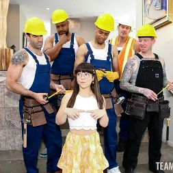Mochi Mona in 'Team Skeet' Concept: Petite Girl's First Gangbang (Thumbnail 14)