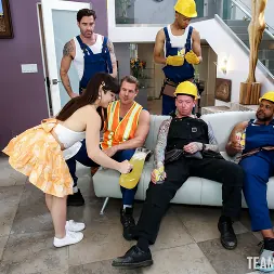 Mochi Mona in 'Team Skeet' Concept: Petite Girl's First Gangbang (Thumbnail 49)
