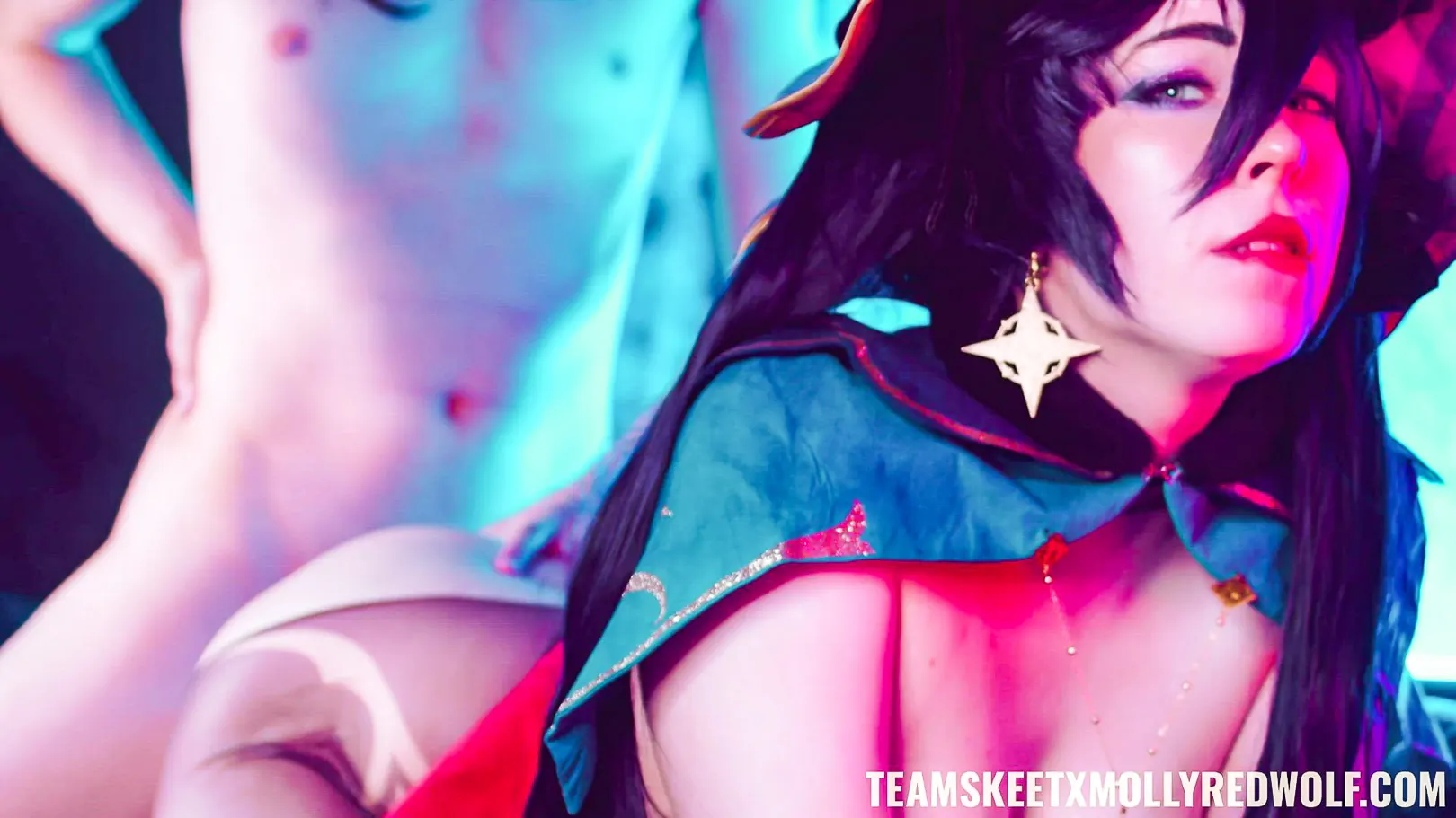 Team Skeet 'Corrida en chica anime' protagonizando Molly RedWolf (foto 4)
