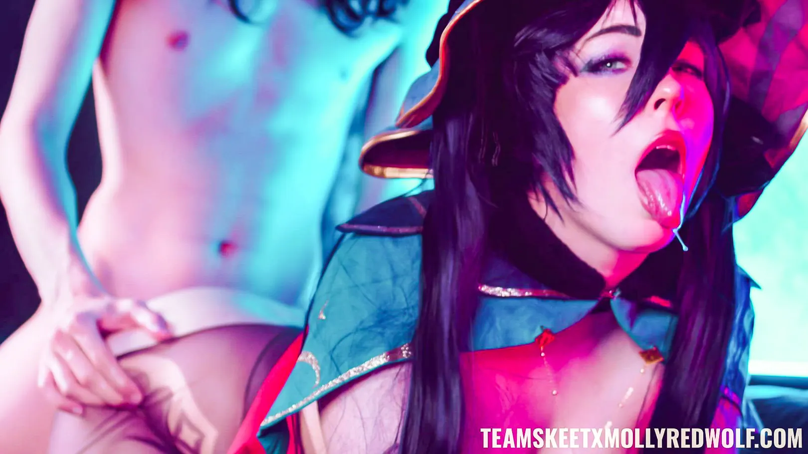 Team Skeet 'Corrida en chica anime' protagonizando Molly RedWolf (foto 12)