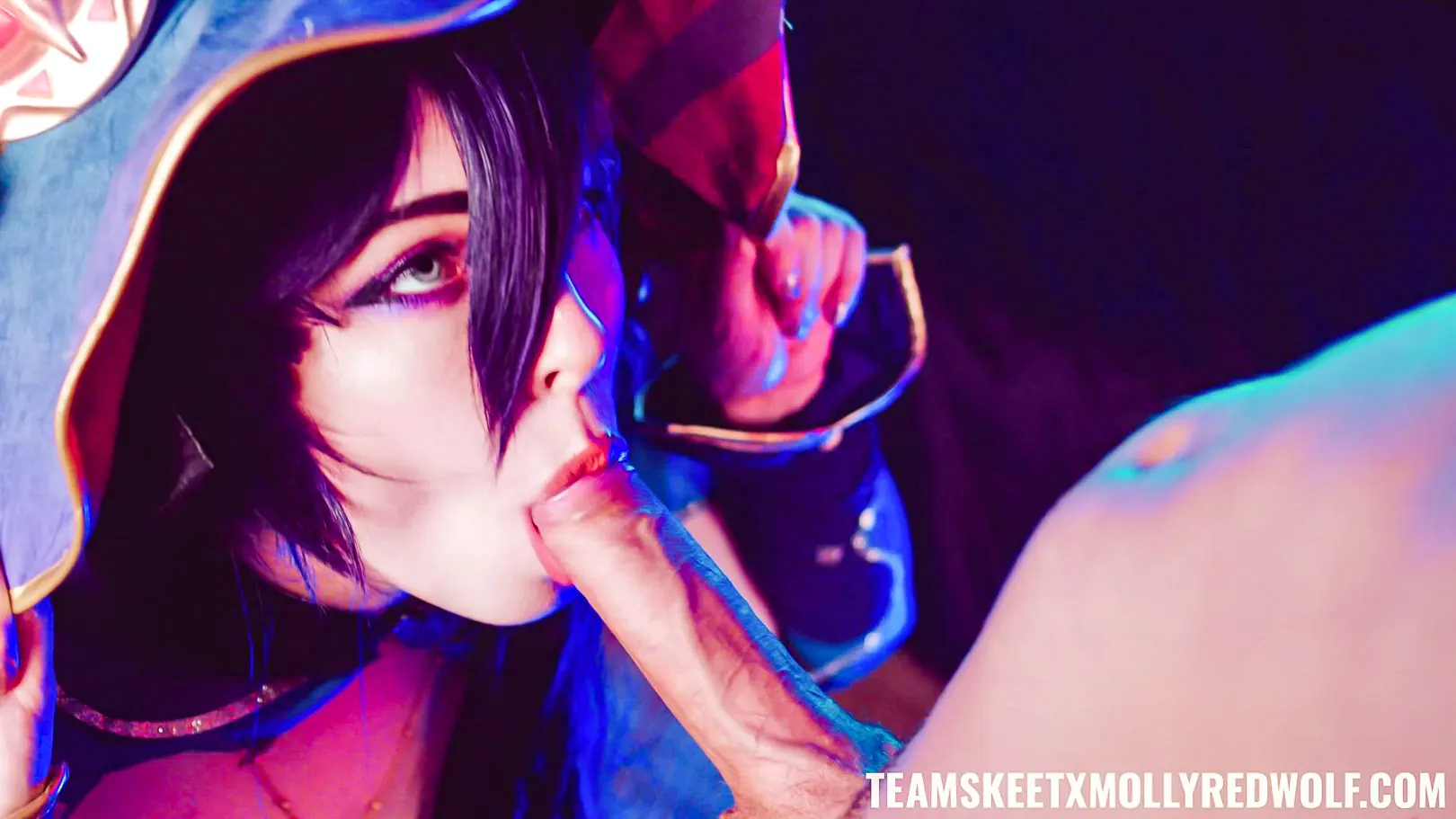 Team Skeet 'Corrida en chica anime' protagonizando Molly RedWolf (foto 18)