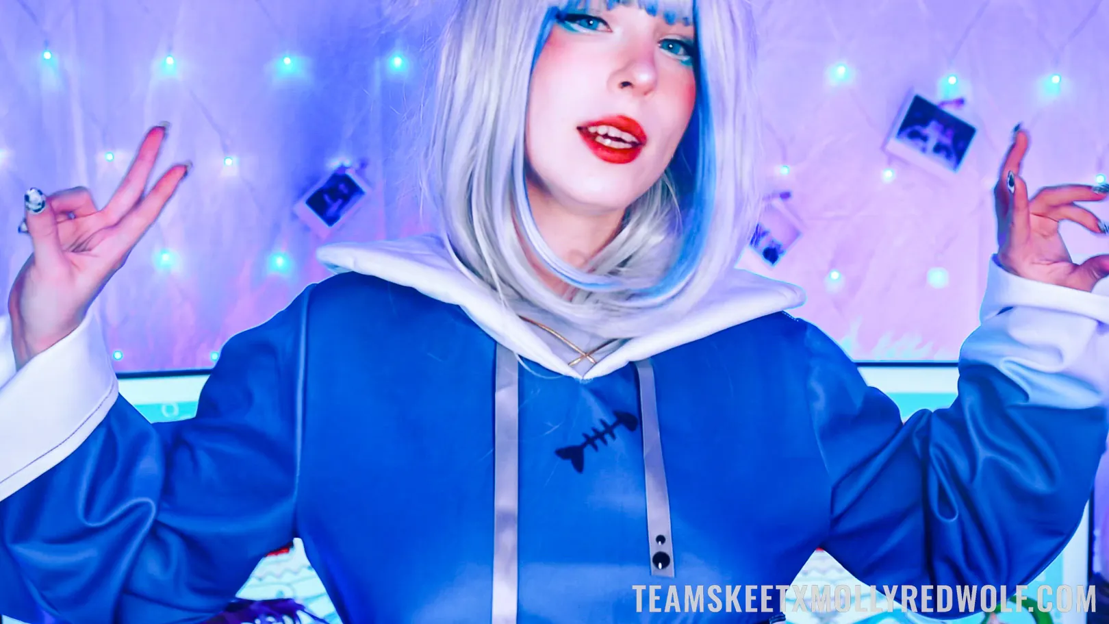 Team Skeet 'Chica de anime cachonda y dulce' protagonizando Molly RedWolf (foto 1)