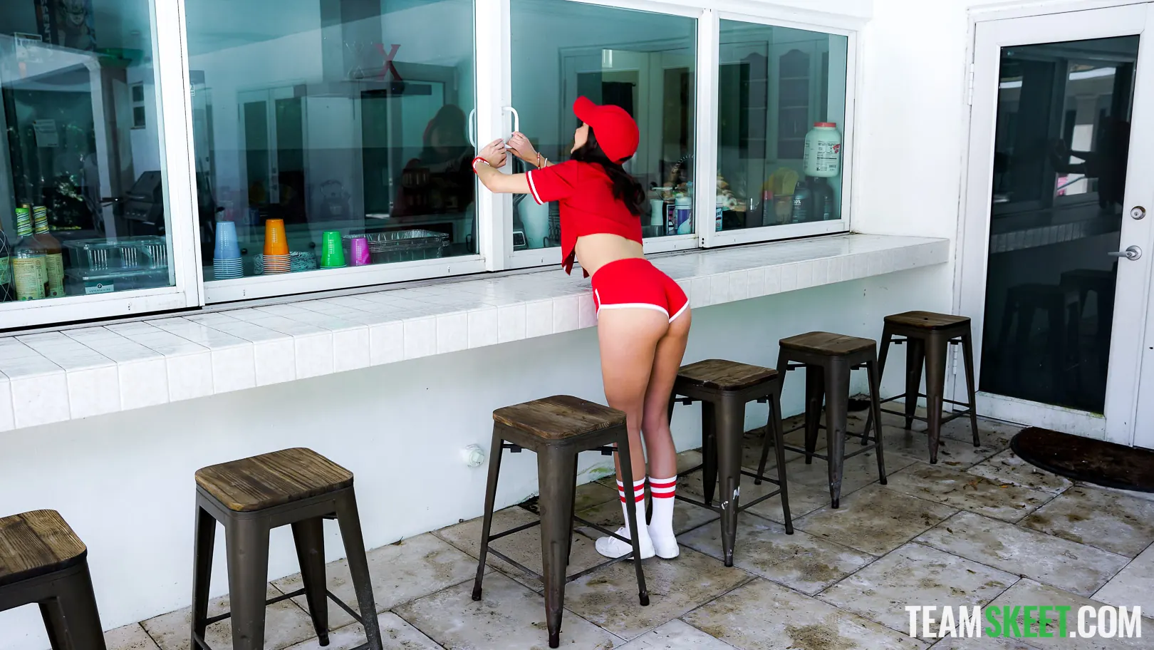 Natalie Brooks in '“I'm Your Smallest Fan!” Natalie Hits a Home Run!' from 'Team Skeet' (Photo 40) Team Skeet '“I'm Your Smallest Fan!” Natalie Hits a Home Run!' starring Natalie Brooks (Photo 40)