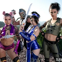 Rachael Cavalli in 'Team Skeet' Muscle Mommies Compilation (Thumbnail 4)